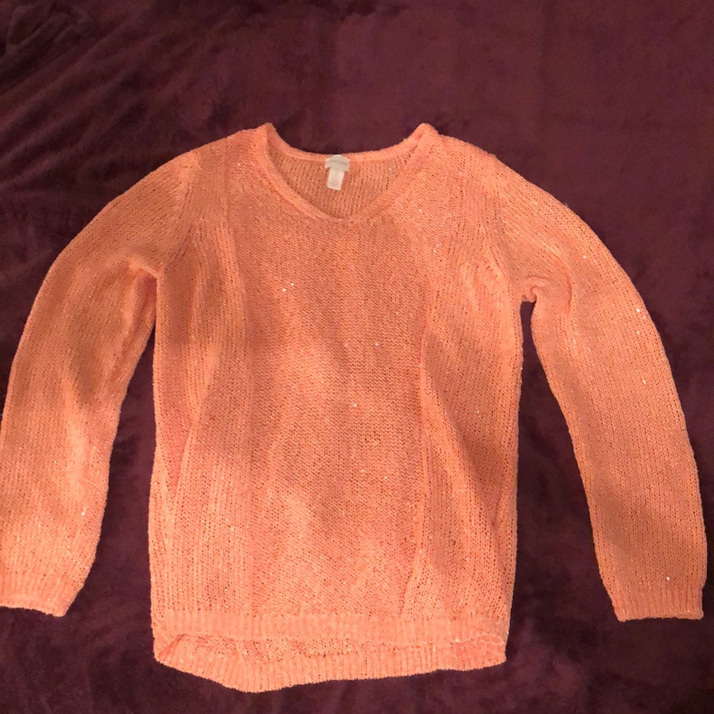 Pink sweater